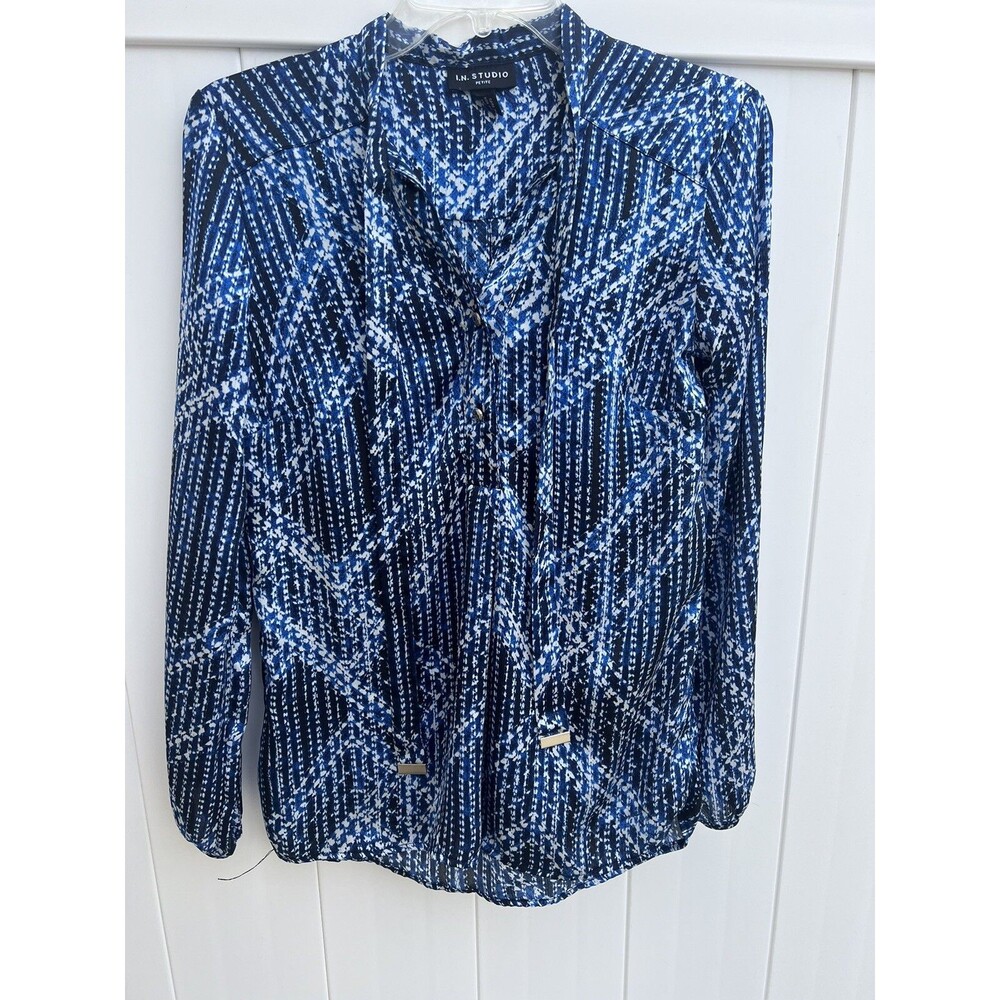 I.N. STUDIO Womens Top Sz Petite M